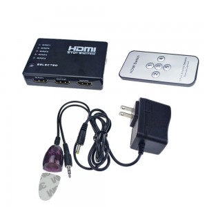Switch HDMI 5 port 1080p Comutator Splitter IR Remote pentru HDTV Ps3 SR